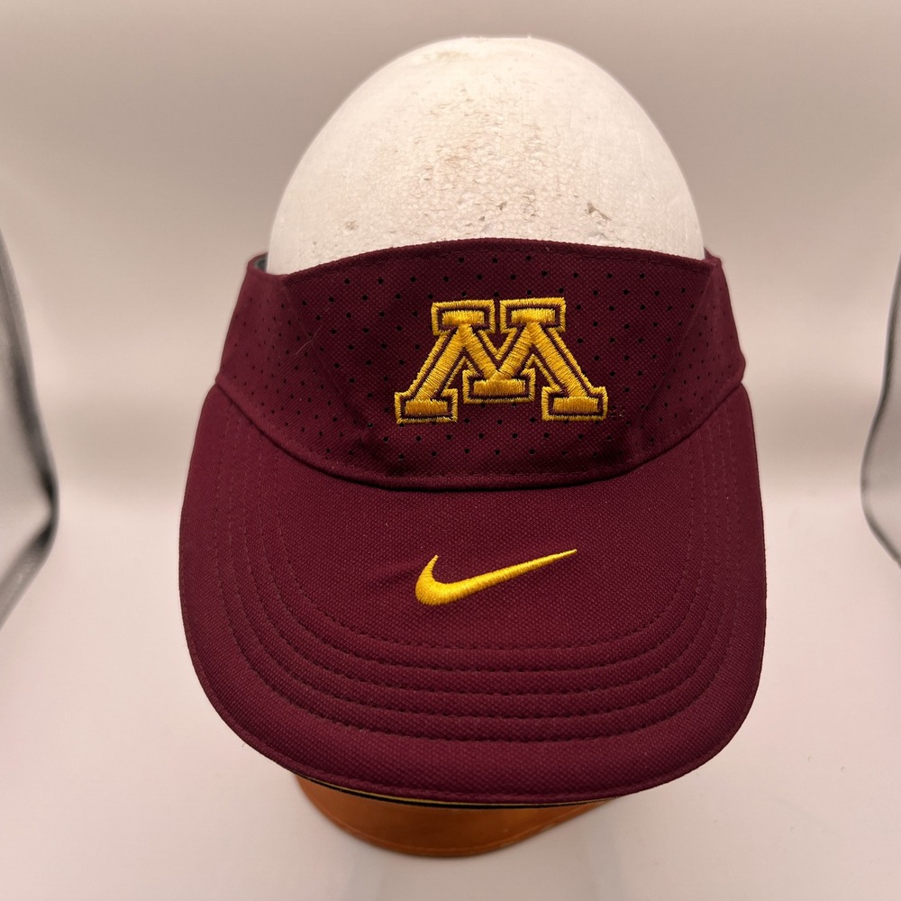 Nike Minnesota Golden Gophers Dri-FIT Visor Maroon Adjustable Hat CT0135-669